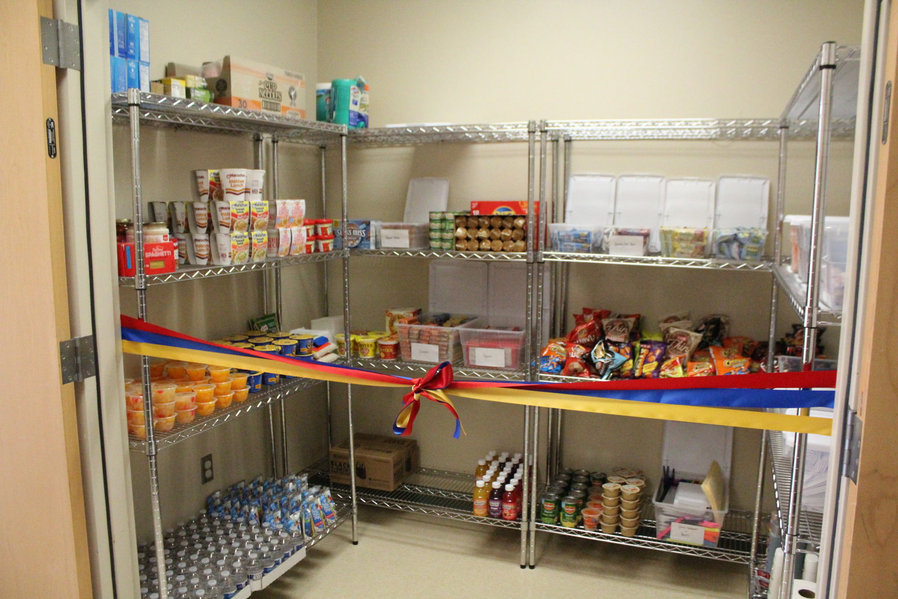 Hill College food pantry